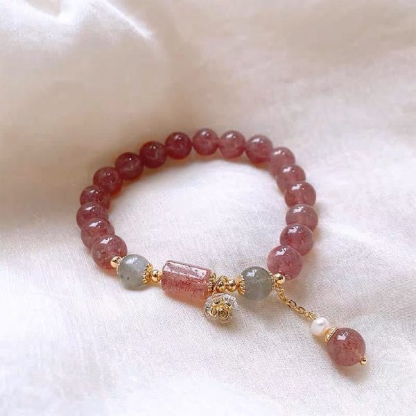 0c2cdd07-3a4e-4eb3-90fd-ae47d3959168.jpg Strawberry Quartz Love Bracelet – Rose Crystal Healing Jewelry