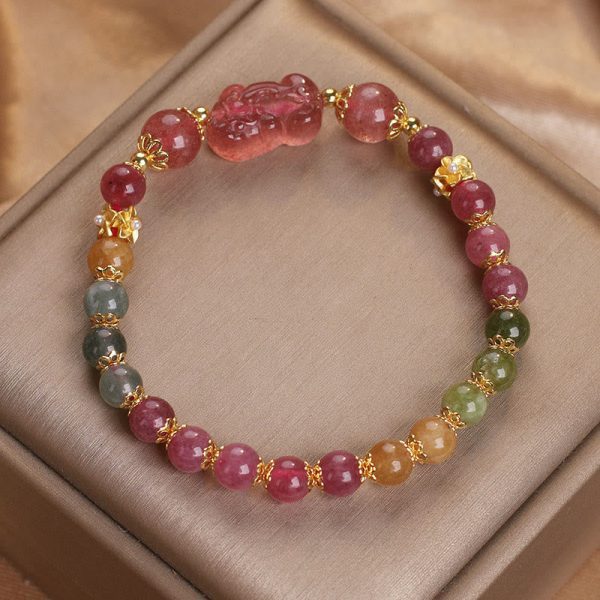 1727148930_0c0f5461-2c4b-4511-8b0f-92d021110407.jpg Pixiu Wealth Crystal Bracelet – Natural Obsidian Pi Xiu Feng Shui Bracelet for Money Luck, Protection & Prosperity