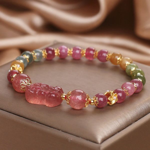 1727148930_ae001529-b4fd-4512-8265-209a2e64b72e.jpg Pixiu Wealth Crystal Bracelet – Natural Obsidian Pi Xiu Feng Shui Bracelet for Money Luck, Protection & Prosperity