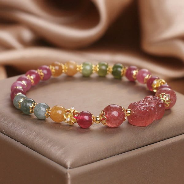 1727148930_b24b505a-de8d-484a-98e7-ba644947b0fc.jpg Pixiu Wealth Crystal Bracelet – Natural Obsidian Pi Xiu Feng Shui Bracelet for Money Luck, Protection & Prosperity
