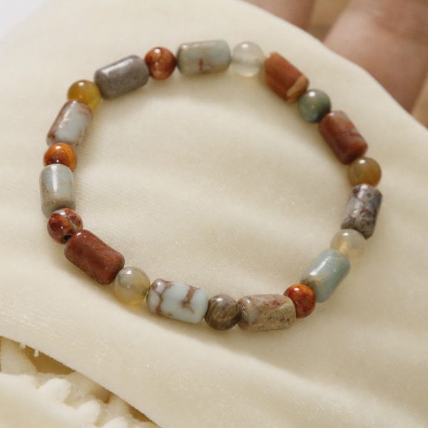 1727183059_5eaa42e7-0029-415b-966d-2d12c76fc0b5.jpg Prosperity Energy Bracelet – Shoushan Stone & Red Agate