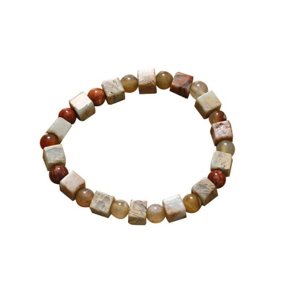 1727183059_8bddae74-a880-4005-b601-6fcd8acf1888.jpg Prosperity Energy Bracelet – Shoushan Stone & Red Agate