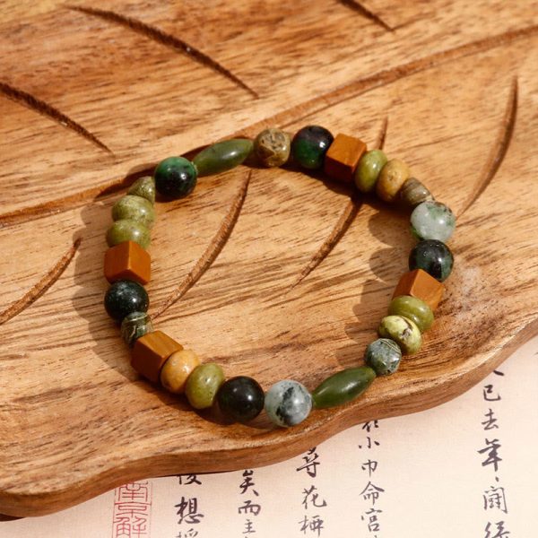 1727183060_303a3442-8d91-49b5-bebc-4e9f780544f7.jpg Prosperity Energy Bracelet – Shoushan Stone & Red Agate