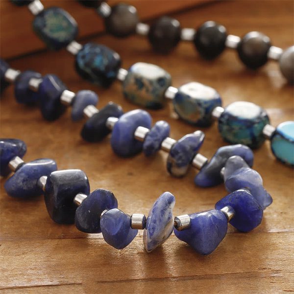 Lapis Lazuli & Obsidian Bracelet – Protection & Calm Energy