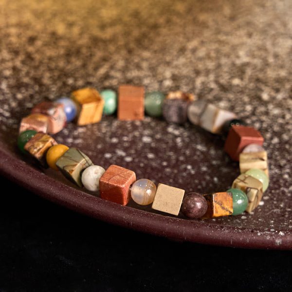 1729569250_24c68c94-e1d8-4dd0-9247-1c17c3e2ecc9.jpg Prosperity Energy Bracelet – Shoushan Stone & Red Agate