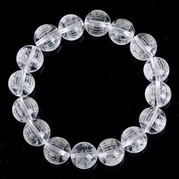 1732082681_cd842c56-ff86-4d60-a061-c3112d93a1fd.jpg Clear Quartz Crystal Sutra Bracelet – Natural Healing Stone Bead Bracelet for Purification, Protection & Energy Cleansing