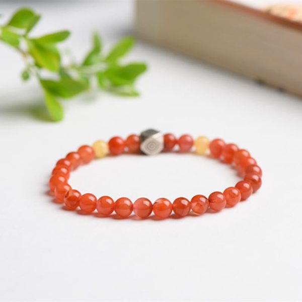 1cbe444e-d279-44b5-b134-fed192b000f7.jpg Red Agate Bracelet – Luck & Vitality Energy Jewelry