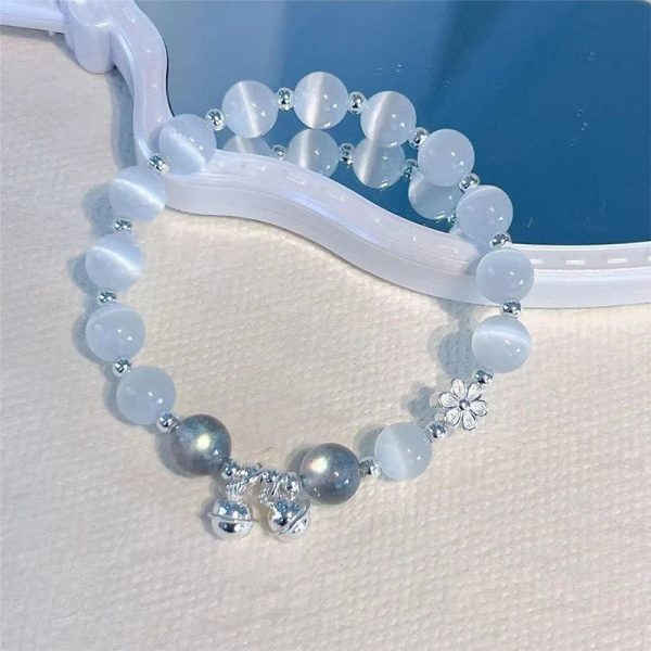 Cat Eye Moon Bracelet – Calm Energy & Intuition Crystal Jewelry