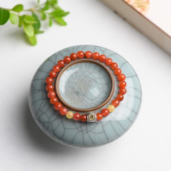 1fe1b208-4d6d-4797-9abc-6aab017ab1a3.jpg Red Agate Bracelet – Luck & Vitality Energy Jewelry
