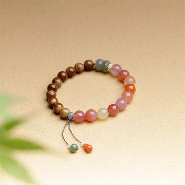 Five Elements Energy Bracelet – Red Agate Balance & Luck Jewelry