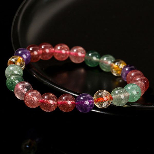 Colorful Crystal Bracelet – Five Elements Energy Style Jewelry