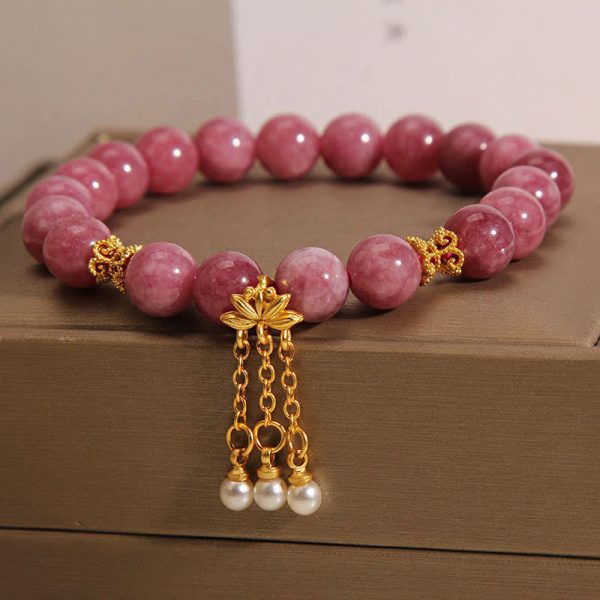 Pink Love Crystal Bracelet – Feminine Energy & Attraction