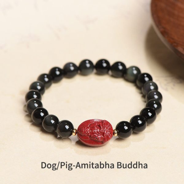 33d4cba0-e951-4064-9ede-451255ccb37f.jpg bsidian Zodiac Buddha Bracelet – Protection & Karma Energy Jewelry