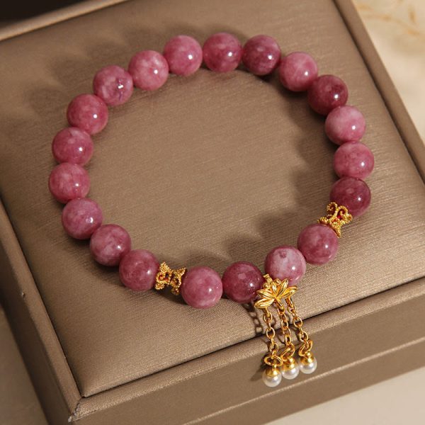 Pink Love Crystal Bracelet – Feminine Energy & Attraction