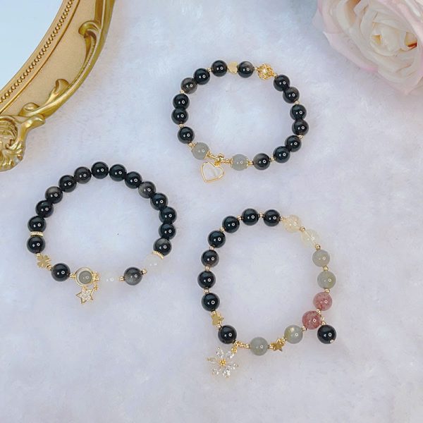 4f3df0880d726bfc5117d5d3753f8ed0.jpg Obsidian Zodiac Buddha Bracelet β Protection & Karma Energy