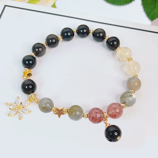 73dcfc18d9dc005da9e8377f54a91ba5.jpg Obsidian Zodiac Buddha Bracelet β Protection & Karma Energy