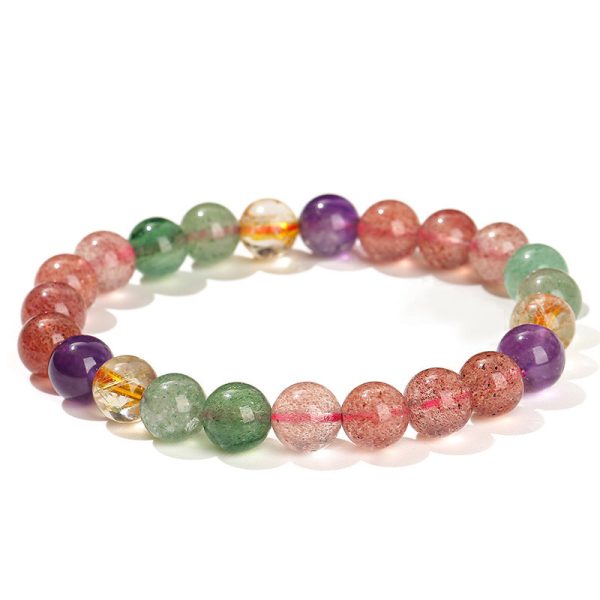 Colorful Crystal Bracelet – Five Elements Energy Style Jewelry