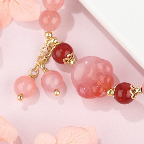 a1bacfb1b2cb509cc727c668c94a6be6.jpg Pink Chalcedony Love Bracelet – Healing & Energy