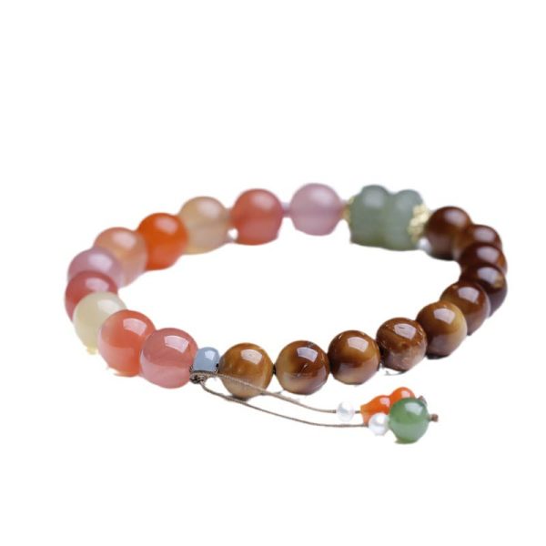 Five Elements Energy Bracelet – Red Agate Balance & Luck Jewelry