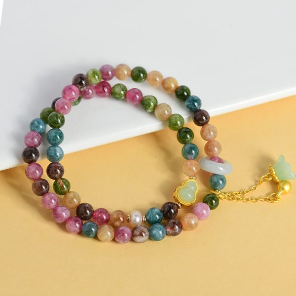cd522a16cd1b7633b6ca825c88a4cb2d.jpg Multi Color Tourmaline Bracelet – Love, Wealth & Energy Balance