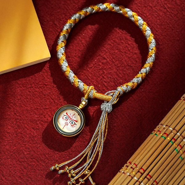 e2febc6452c775fce7839afb5ea9b559.jpg Tibetan Prayer Wheel Bracelet – Six Mantra Protection Cord