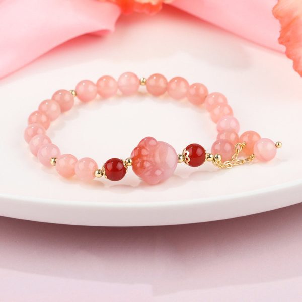 e7abf2892721022da067a150254e3682.jpg Pink Chalcedony Love Bracelet – Healing & Energy